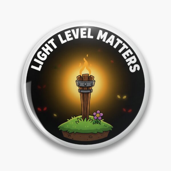 Item preview, Light Level Matters Torch Sticker designed and sold by octozap.