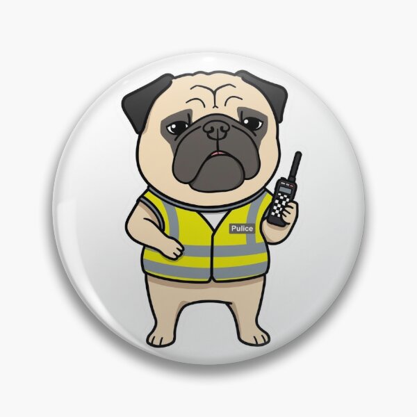 Item preview, Pulice, Festival Crew Radio Dog designed and sold by Norfolk-N-Good.