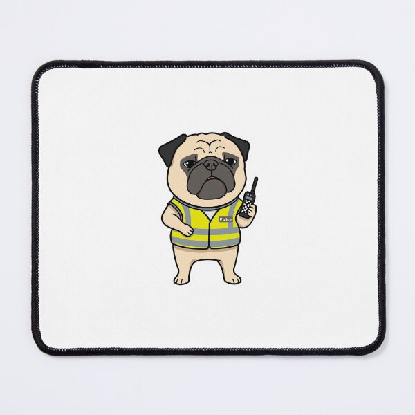Item preview, Pulice, Festival Crew Radio Dog designed and sold by Norfolk-N-Good.