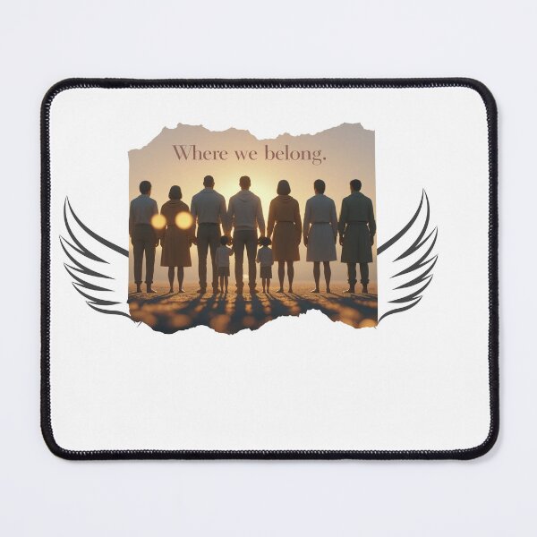 Item preview, Where We Belong designed and sold by SloganSauce.
