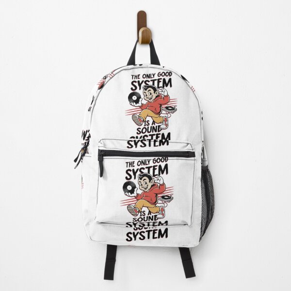 Artikelvorschau, Das einzig wirklich gute System ist ein Soundsystem – DJ- und Vinyl-Illustration entworfen und verkauft von TipTop GFX.