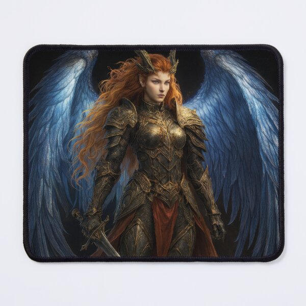 Item preview, Celestial Warrior with Sapphire Wings and Horned Crown designed and sold by Daagath.