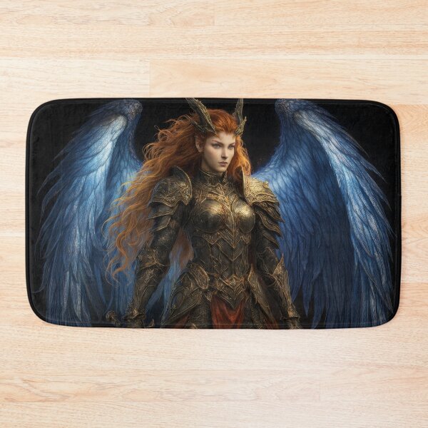 Item preview, Celestial Warrior with Sapphire Wings and Horned Crown designed and sold by Daagath.