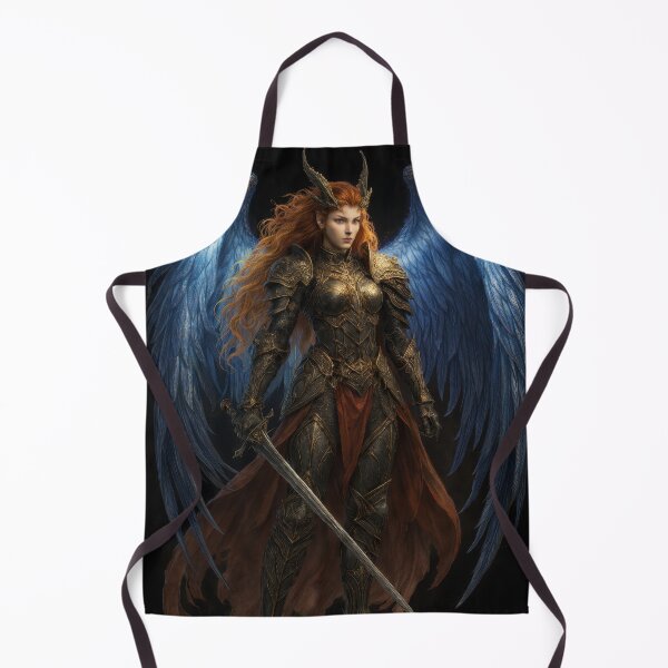 Item preview, Celestial Warrior with Sapphire Wings and Horned Crown designed and sold by Daagath.