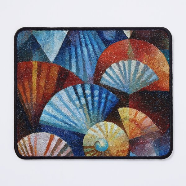 Item preview, Colorful Nautical seashells designed and sold by lautir.