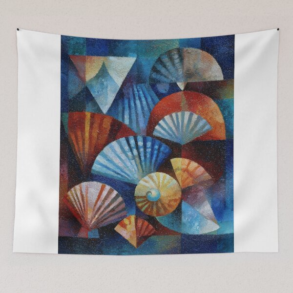 Item preview, Colorful Nautical seashells designed and sold by lautir.