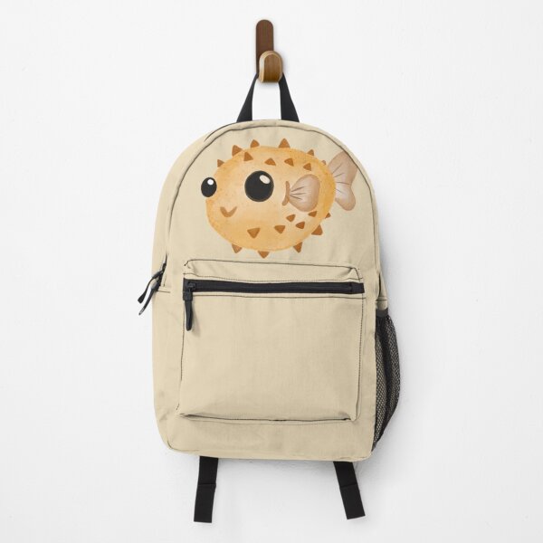 Item preview, Cute Kawaii Puffer Fish – Adorable Cartoon Blowfish Illustration designed and sold by hallwell.