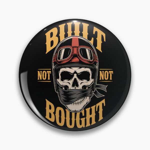 Item preview, Built Not Bought Car & Motorcycle Mechanic Car Junkie designed and sold by TheRetroStyle.