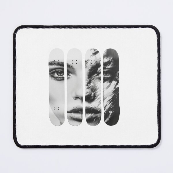 Item preview, Model With Face Paint On Decks designed and sold by OrphanSktboards.