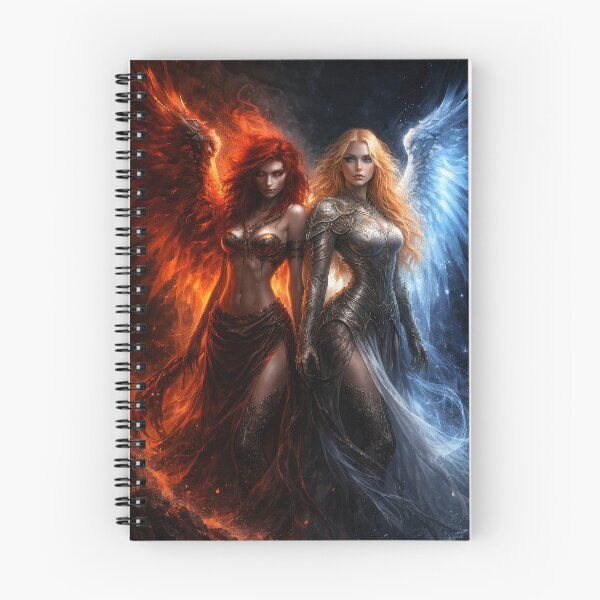 Item preview, Sisters of Flame and Frost: Elemental Balance Unleashed designed and sold by Daagath.