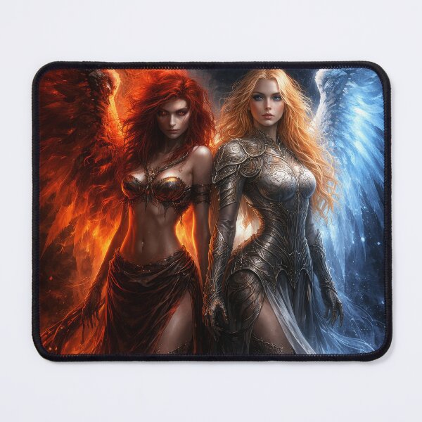 Item preview, Sisters of Flame and Frost: Elemental Balance Unleashed designed and sold by Daagath.