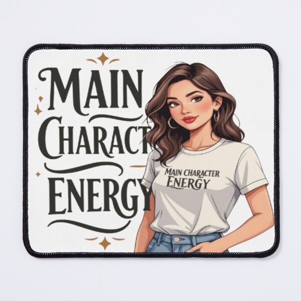 Item preview, Main Character Energy designed and sold by zakarov27.