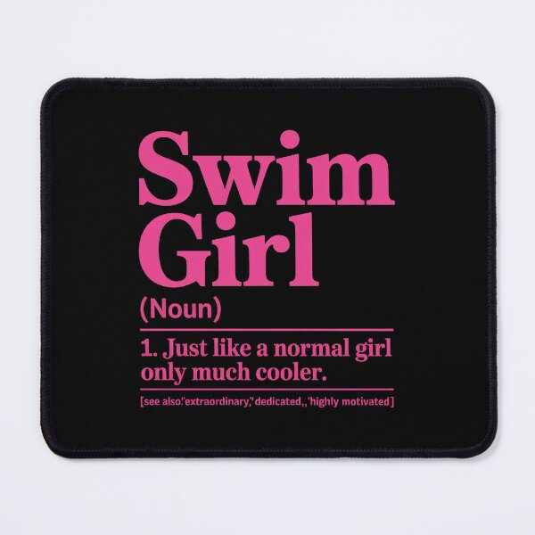 Item preview, Swim Girl Definition Swimming Funny Swimmer designed and sold by VerseFarm.