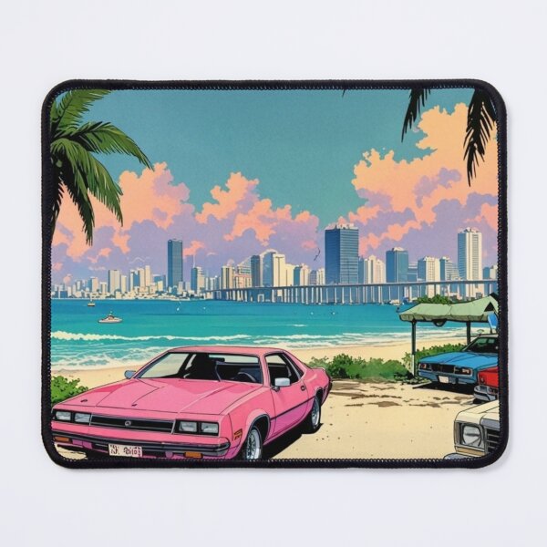 Item preview, Retro style miami designed and sold by RadiantGraphics.
