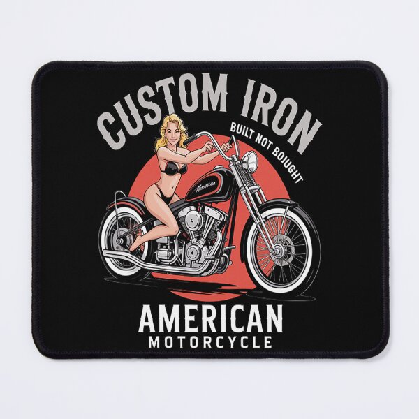 Item preview, Built Not Bought Custom Iron Motorcycle Bobber designed and sold by TheRetroStyle.