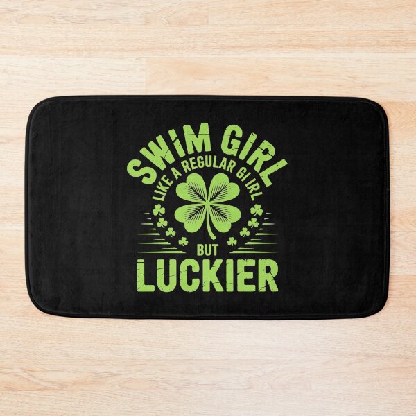 Item preview, Swim Girl Funny St Patrick's Day Female Swimmer Swimming  designed and sold by VerseFarm.