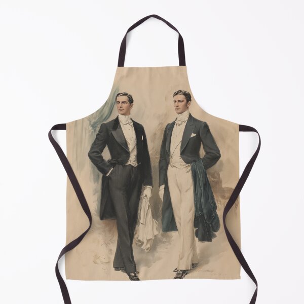 Item preview, Victorian Gentlemen — Evening at the Opera designed and sold by GildedPagesCo.