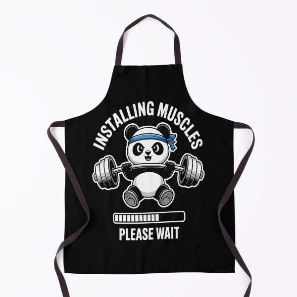 Item preview, Muscle Building Fitness Panda Weight Lifting Barbell Workout designed and sold by NicolaMail.