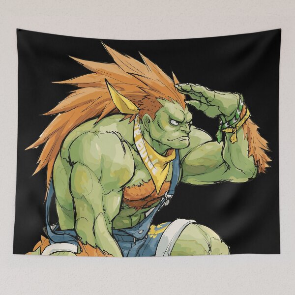 Item preview, Blanka Street Fighter SF6 Fanart designed and sold by bapupa.