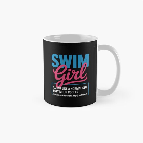 Item preview, Swim Girl Funny Swimmer Swimming Coach Player  designed and sold by VerseFarm.