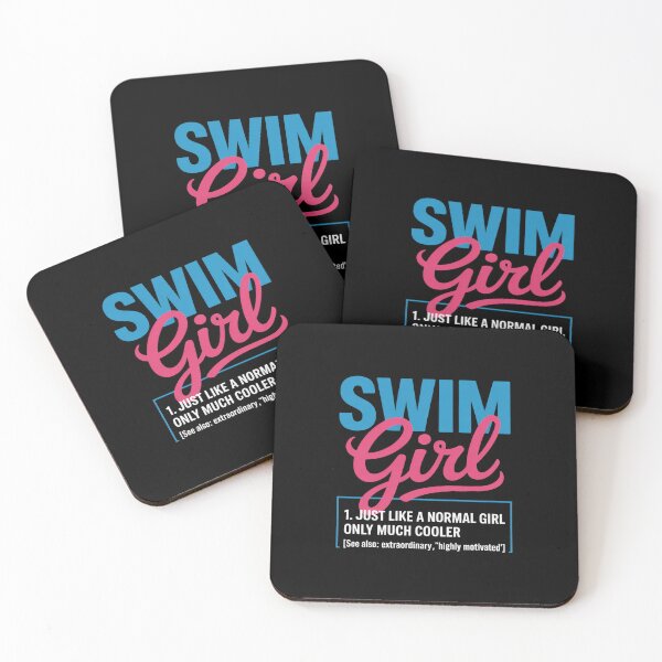 Item preview, Swim Girl Funny Swimmer Swimming Coach Player  designed and sold by VerseFarm.