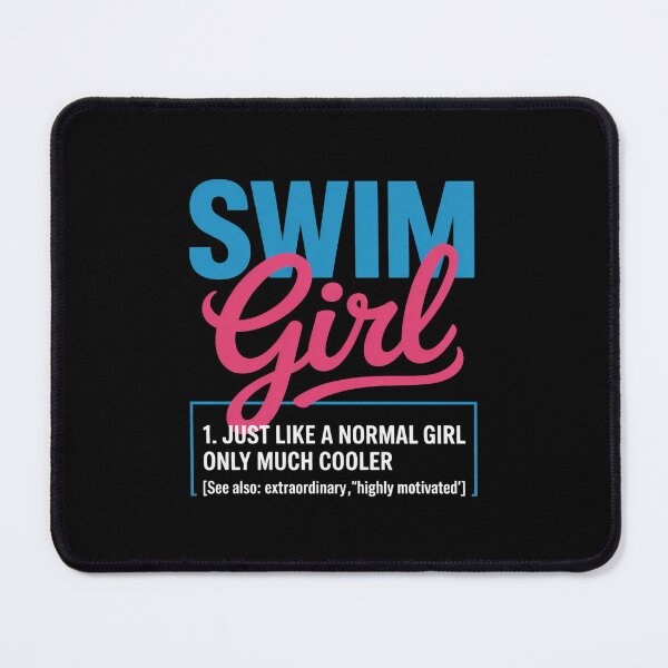 Item preview, Swim Girl Funny Swimmer Swimming Coach Player designed and sold by VerseFarm.