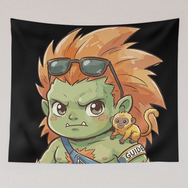 Item preview, Blanka Street Fighter SF 6 Fanart designed and sold by bapupa.