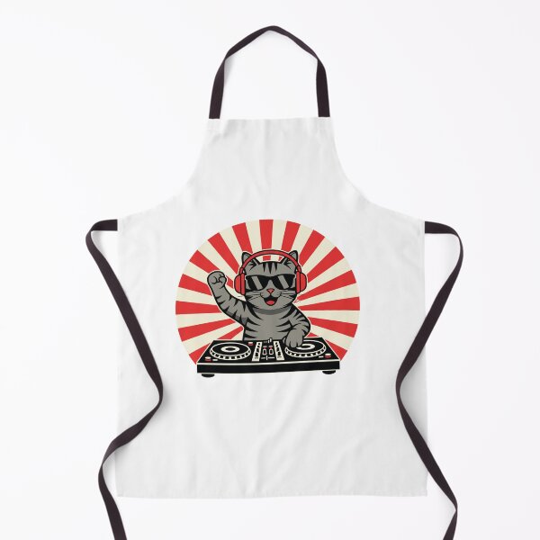 Item preview, Retro DJ Cat Groove - Vintage Music Lover Tee designed and sold by Merchifyme2000.