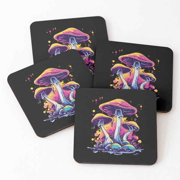 Item preview, Colorful Psychedelic Mushroom Family designed and sold by dzabirhupkesf.