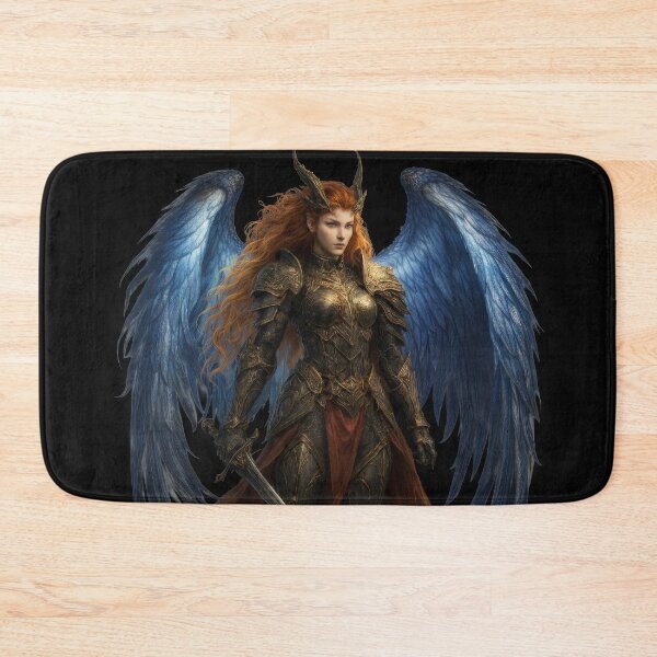 Item preview, Winged Guardian in Ornate Armor with Sapphire Wings designed and sold by Daagath.