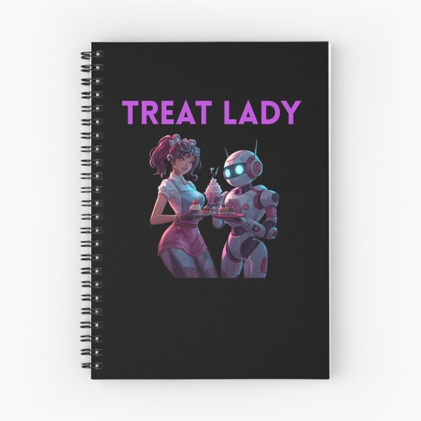 Aperçu de l'œuvre Illustration amusante de Treat Lady créée et vendue par StaticMood.