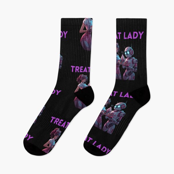 Item preview, Treat Lady Funny Illustration designed and sold by StaticMood.
