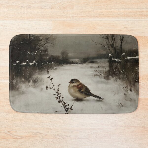 Item preview, Sparrow in a Snowy Landscape designed and sold by lautir.