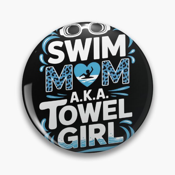 Artikelvorschau, Schwimm-Mama, lustige Mama einer Schwimmerin, Schwimm-Mama entworfen und verkauft von VerseFarm.