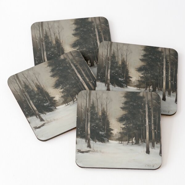 Item preview, Serene Winter Forest Scene designed and sold by lautir.