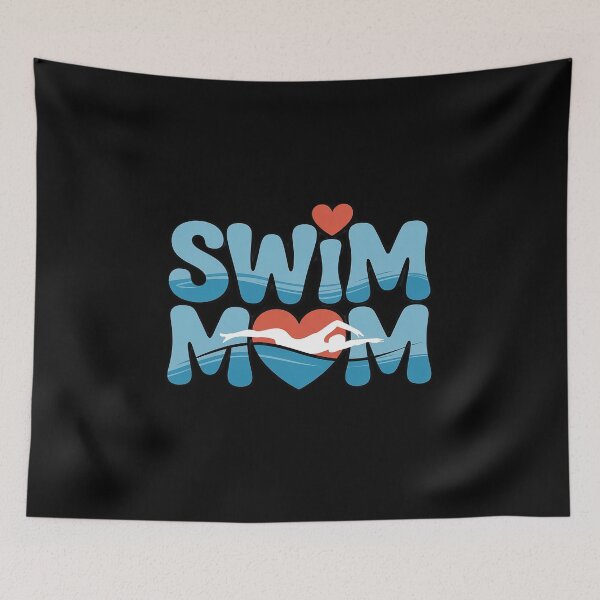 Item preview, Swim Mom Funny Swimmer Swimming Coach Girls Women  designed and sold by VerseFarm.