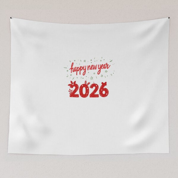 Item preview, Happy New Year 2026 – Fresh Start, New Goals Celebration Design designed and sold by Fouziaart08.