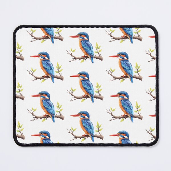Item preview, Avian Artistry - Common Kingfisher Bird designed and sold by Petalandfur.