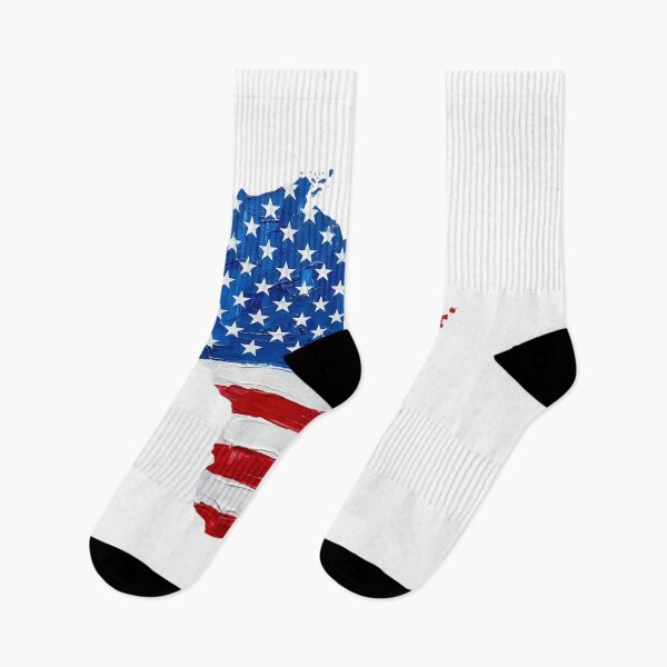 Item preview, Wisconsin Stars & Stripes State Silhouette – Distressed Americana designed and sold by Paper Drip.