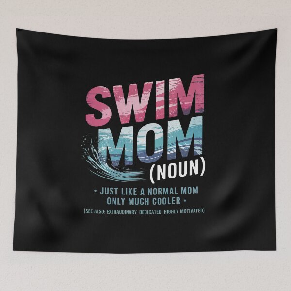 Item preview, Swim Mom Just Like A Normal Mom Only Much Cooler Swimming  designed and sold by VerseFarm.