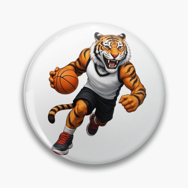 Item preview, Tiger Basketball Power Sports Illustration designed and sold by the-dovlat.
