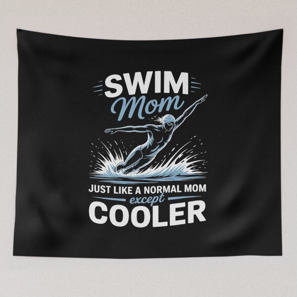 Artikelvorschau, Schwimmmama wie eine normale Mama Schwimmende Frauen Mutter Schwimmerin 1 entworfen und verkauft von VerseFarm.