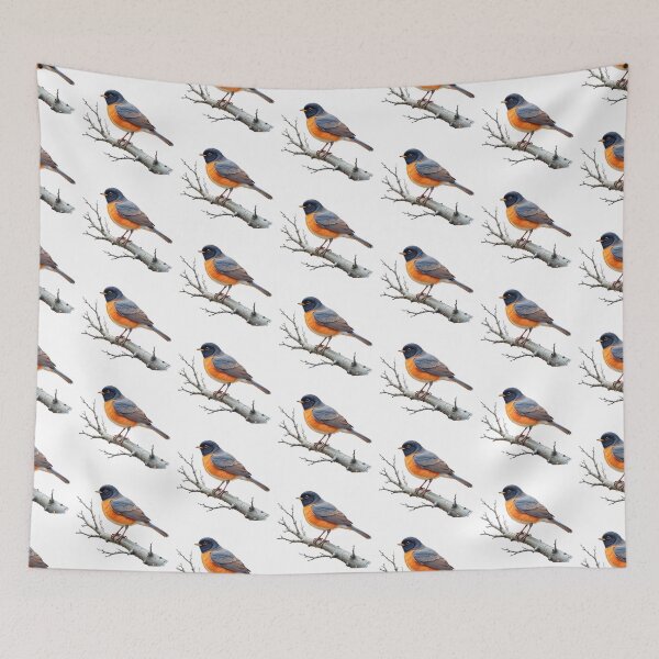 Item preview, Avian Artistry - American Robin Bird designed and sold by Petalandfur.