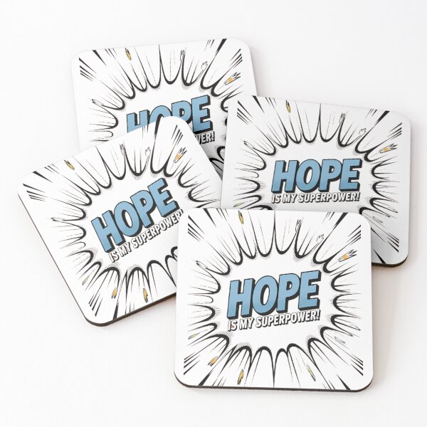 Item preview, Hope is my Superpower - Comic Book Style designed and sold by TheRetroStyle.