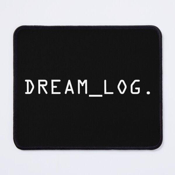 Item preview, Dream Log Minimal Tech Aesthetic Typography T-Shirt | Y2K AI Style Shirt designed and sold by PixelPlush.
