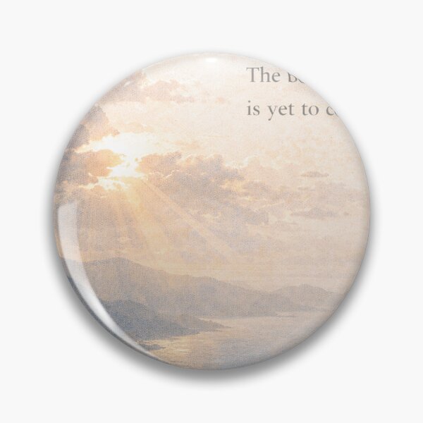 Item preview, The Best Is Yet to Come Poster | Mountain Landscape Aesthetic Wall Art designed and sold by VELA STUDIO.