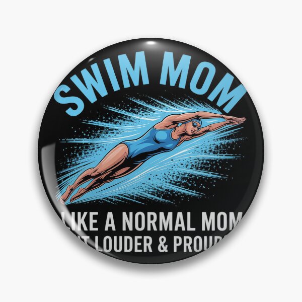 Item preview, Swim Mom Louder & Prouder Swimming Athlete Mother's Day  designed and sold by VerseFarm.