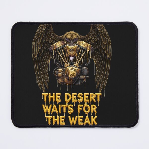 Item preview, Aurum Noir: V-Twin Heart of the Desert - Golden Engine & Vulture designed and sold by KawisStarr.
