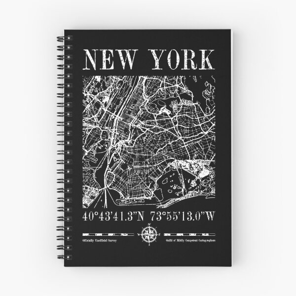 Item preview, New York City Map NYC NY Vintage Funny Cartography designed and sold by GrandeDuc.