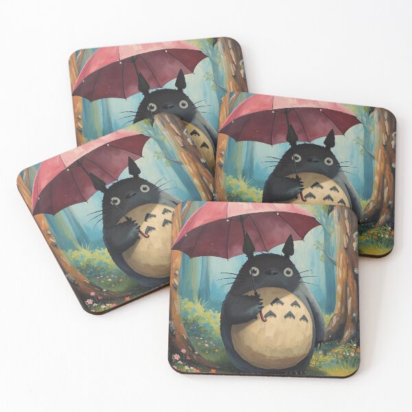 Item preview, Totoro withumbrella  designed and sold by whatthefoxsays.